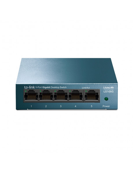 Komutatorius TP-LINK Desktop Network Switch LS105G 10/100/1000 Mbps (RJ- 45), Unmanaged, Desktop, Et