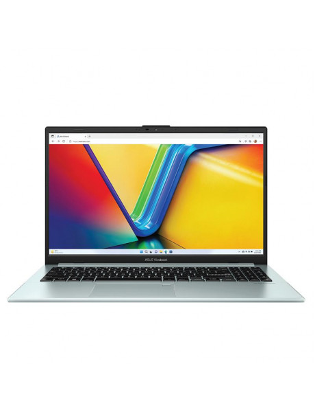 Nešiojamas kompiuteris Asus VivoBook 15,6 FHD OLED R5-7520U 16GB 512GB Green/Grey W11 