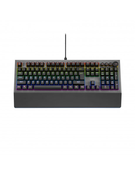 ŽAIDIMŲ KLAVIATŪRA NOXO Conqueror Mechanical gaming keyboard, Blue Switches, EN