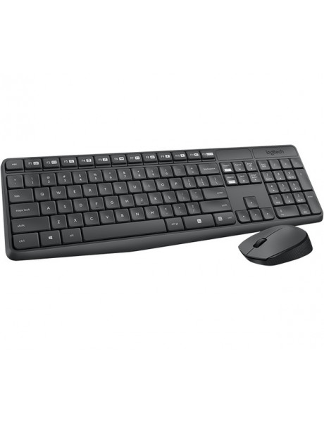 KLAVIATÛRA LOGITECH MK235 Wireless Keyboard&Mouse US