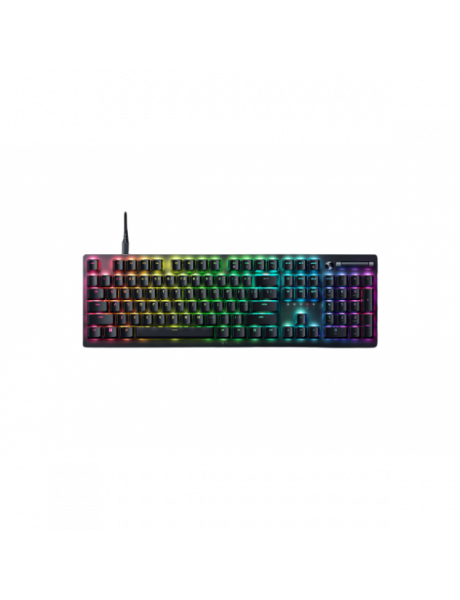 Klaviatūra Razer Gaming Keyboard Deathstalker V2 RGB LED light, US, Wired, Black, Optical Switches (