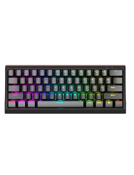 Žaidimų klaviatūra Marvo KG962 black RGB  Red 60%