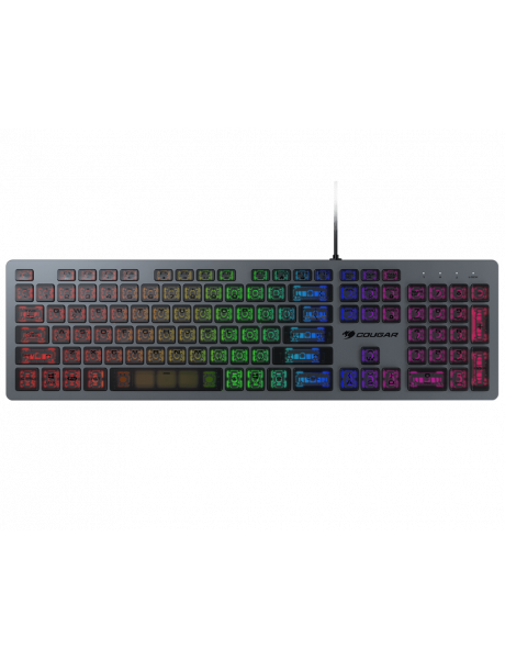 Žaidimų klaviatūra Cougar VANTAR AX Keyboard Aluminum RGB Scissor-Switch