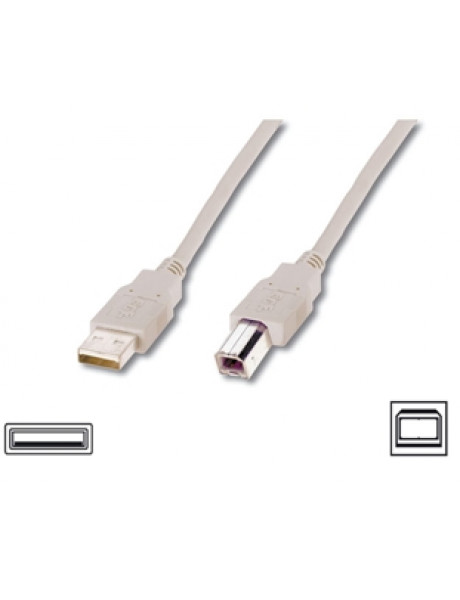 Logilink | USB 2.0 connection cable | USB-A to USB-B USB A male | USB B male