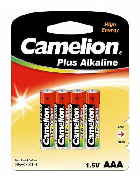 Camelion AAA/LR03, Plus Alkaline, 4 pc(s)