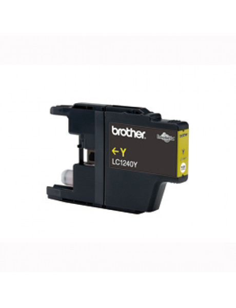 Brother LC-1240Y Ink Cartridge, Yellow