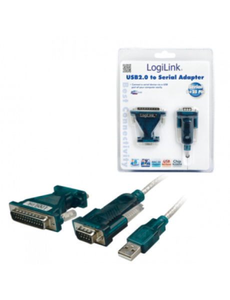 Logilink USB Adapter, USB 2.0 - Serial Logilink