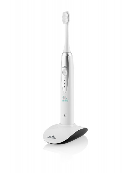ETA Toothbrush Sonetic ETA070790000 Rechargeable, For adults, Number of brush heads included 2, Number of teeth brushing modes 3, Sonic technology, White