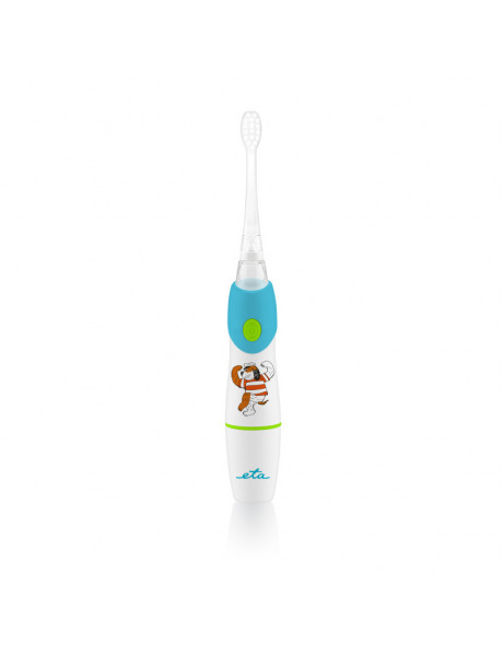 ETA SONETIC Toothbrush  ETA071090000 Rechargeable, For kids, Number of brush heads included 2, Sonic technology, White/Light blue