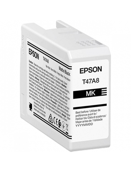 Epson UltraChrome Pro 10 ink | T47A8 | Ink cartrige | Matte Black