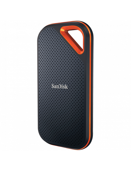 SDSSDE81-2T00-G25 SanDisk Extreme PRO 2TB Portable SSD - Read/Write Speeds up to 2000MB/s, USB 3.2 Gen 2x2, Forged Aluminum Enclosure, 2-meter drop protection and IP55 resistance, EAN: 619659181314