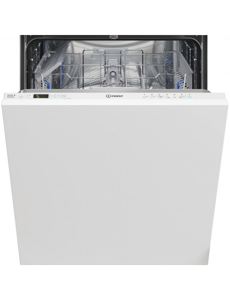 INDESIT Dishwasher DIC 3B+16 A Built-in, Width 59.8 cm, Number of place settings 13, Number of programs 6, Energy efficiency class F, Display, AquaStop function