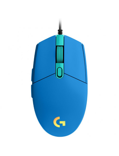 910-005798 LOGITECH G203 LIGHTSYNC Corded Gaming Mouse - BLUE - USB