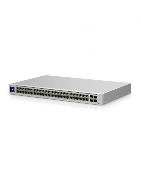 USW-48-EU Ubiquiti USW-48 48-port, Layer 2 switch, 48 x GbE ports, 4 x 1G SFP ports, Fanless, silent cooling, ESD/EMP protection, 1.3