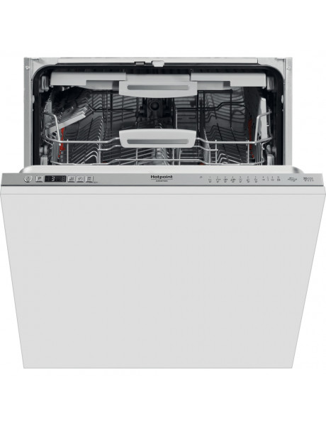 Hotpoint Dishwasher HIC 3O33 WLEG Built-in, Width 59.8 cm, Number of place settings 14, Number of programs 8, Energy efficiency class D, Display