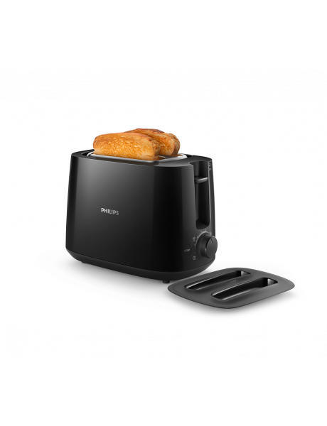 Philips | HD2582/90 | Daily collection toaster | Power 900 W | Number of slots 2 | Housing material Plastic | Black