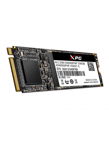 ADATA | XPG SX6000 Pro PCIe Gen3x4 | 256 GB | SSD interface M.2 NVME | Read speed 2100 MB/s | Write speed 1200 MB/s