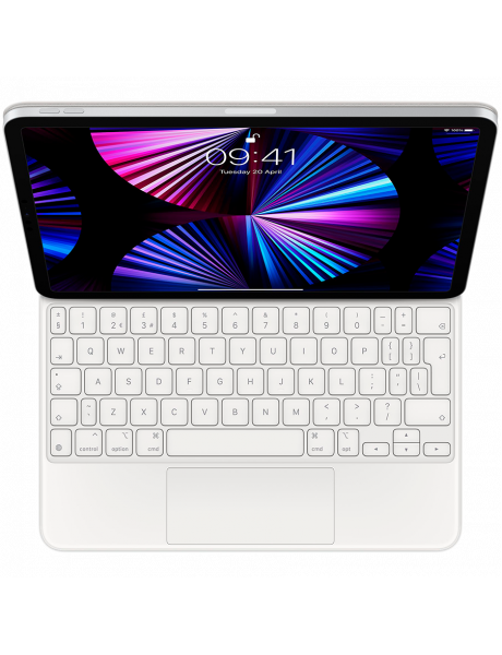 Magic Keyboard for iPad Air (4th,5th generation) | 11-inch iPad Pro (all gen) - INT White