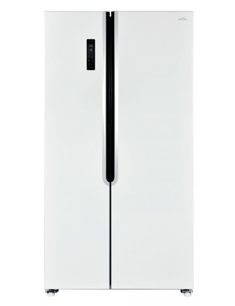 ETA Refrigerator ETA139790000E Energy efficiency class E, Free standing, Side by Side, Height 177 cm, No Frost system, Fridge net capacity 291 L, Freezer net capacity 145 L, Display, 39 dB, White