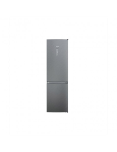 Hotpoint Refrigerator HAFC9 TT43SX O3 Energy efficiency class D, Free standing, Combi, Height 202.7 cm, No Frost system, Fridge net capacity 263 L, Freezer net capacity 104 L, 37 dB, Stainless Steel