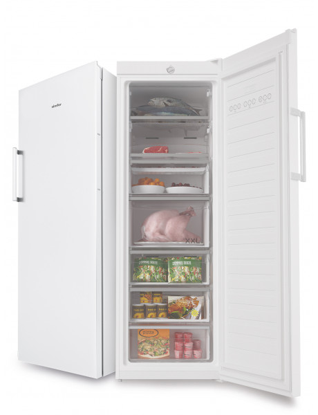 Simfer Freezer UF 7301 NF Energy efficiency class F, Upright, Free standing, Height 176 cm, Total net capacity 290 L, No Frost system, White