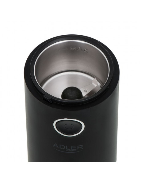 Adler Coffee grinder AD4446bs  150 W Coffee beans capacity 75 g Lid safety switch Black