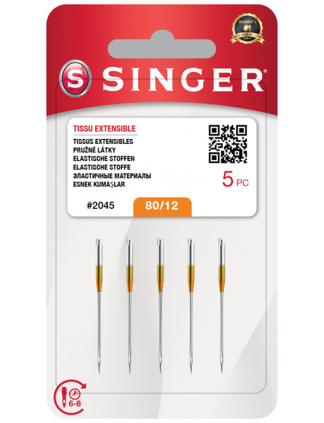 Singer Needle, 2045 SZ12 BLST W/05