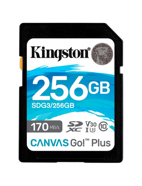 MEMORY SDXC 256GB UHS-I/SDG3/256GB KINGSTON