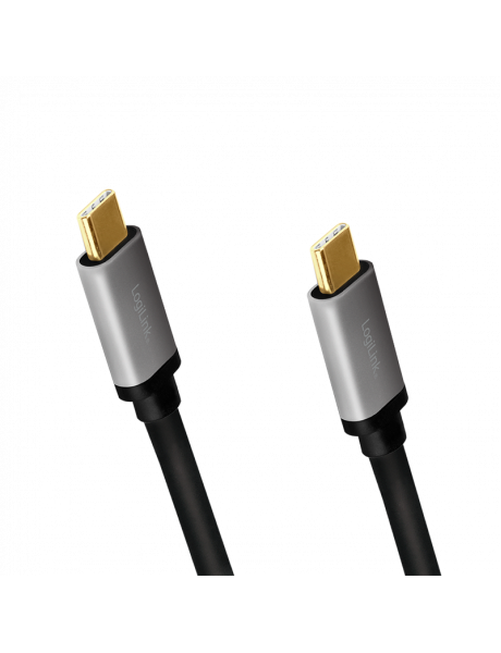 Logilink | USB 2.0 Type-C | C/M to C/M, PD3, alu | A | CUA0106 USB 2.0 Type-C cable | USB-C (male) | USB-C (male) | Mbit/s
