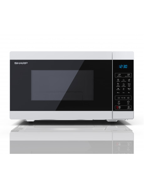 Sharp Microwave oven with Grill YC-MG51E-W Free standing, 900 W, Grill, White