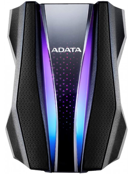 ADATA External Hard Drive HD770G 2000 GB,  USB 3.2 Gen1 (backward compatible with USB 2.0), Black