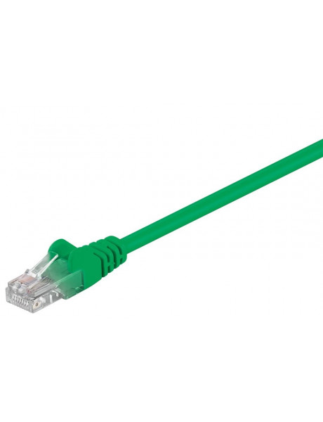 Goobay | CAT 5e patch cable, U/UTP | 68338 | Green