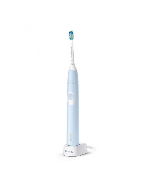 Philips | HX6803/04 | Sonicare ProtectiveClean 4300 Toothbrush | Rechargeable | For adults | Number of brush heads included 1 | Number of teeth brushing modes 1 | Sonic technology | Light Blue