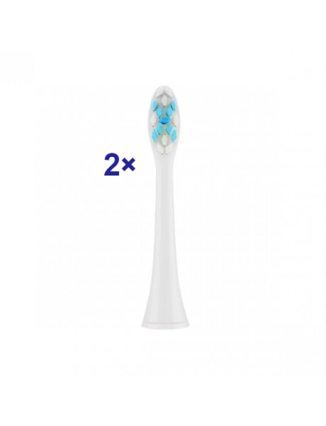 ETA Toothbrush replacement SoftClean ETA070790300 Heads, For adults, Number of brush heads included 2, White