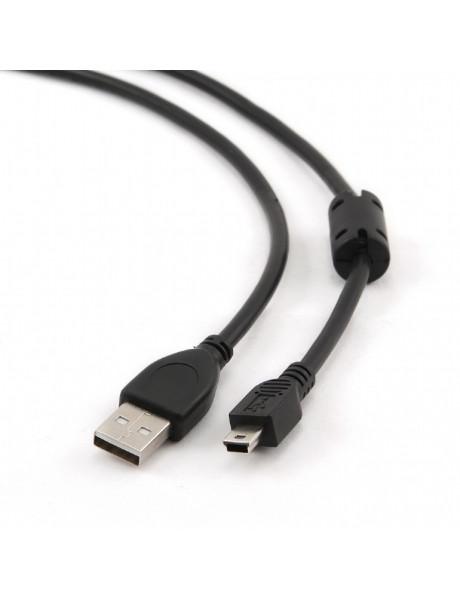 Cablexpert Premium quality mini-USB cable CCF-USB2-AM5P-6 1.8 m