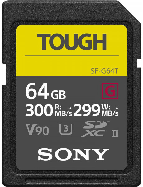 Sony SF64TG 64 GB, MicroSDXC, Flash memory class 10