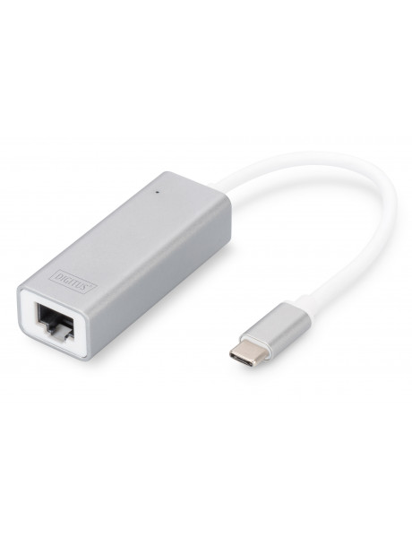 Digitus USB Type C 3.0 Gigabit Ethernet Adapter 10/100/1000 Mbps 	DN-3024