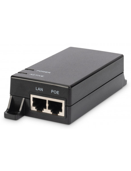 Digitus Gigabit Ethernet PoE Injector DN-95102-1 Ethernet LAN (RJ-45) ports 1xRJ-45 10/100/1000 Mbps Gigabit, 802.3af PoE