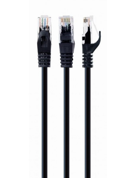 Cablexpert | Patch cord | UTP Cat6 | PVC AWG 26 (7 x 0.15 mm wire) | 5 m | Black