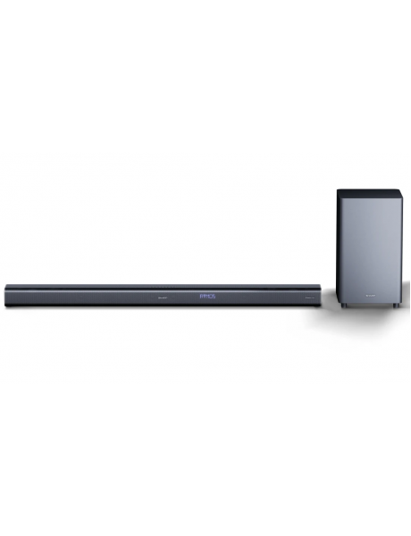 Sharp HT-SBW800 5.1.2 Home Theatre Soundbar with Wireless Subwoofer and Dolby Atmos for TV above 49