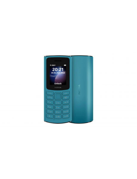 Nokia 105 DS TA-1378 Blue, 1.8 
