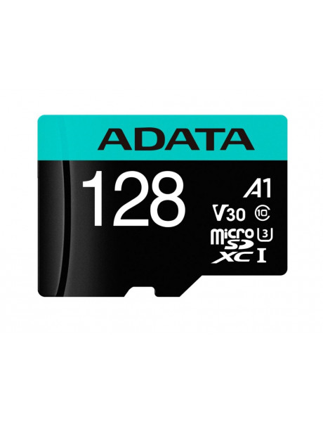 ADATA 128GB Micro SDXC UHS-I U3 V30S +Ad