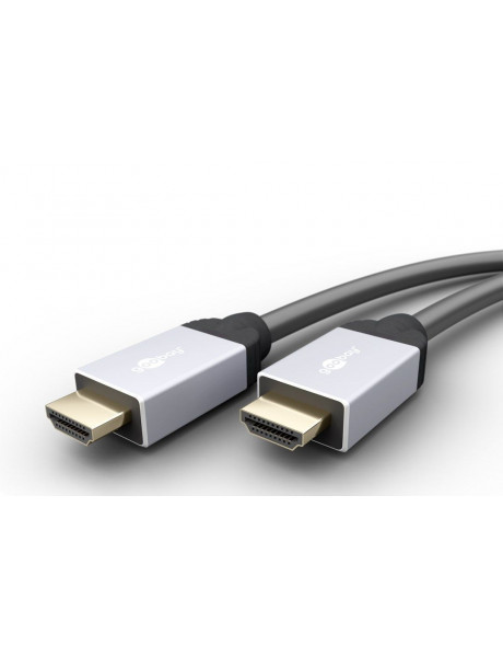 Goobay 75053 HighSpeed HDMI™ connection cable with Ethernet, 1m Goobay | HDMI™ male (type A) | HDMI to HDMI | 1 m