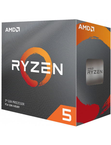 100-100000031BOX AMD CPU Desktop Ryzen 5 6C/12T 3600 (4.2GHz,36MB,65W,AM4) box with Wraith Stealth cooler