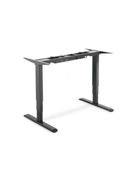 Digitus Desk frame, 170 x 70 x 128 cm, Maximum load weight 125 kg, Metal, Black