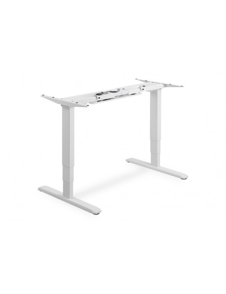 Digitus Desk frame, 170 x 70 x 128 cm, Maximum load weight 125 kg, Metal, White