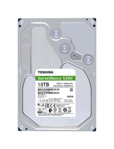 HDD|TOSHIBA|S300|10TB|SATA 3.0|256 MB|7200 rpm|3,5