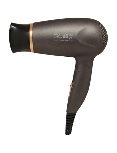 Camry | Hair Dryer | CR 2261 | 1400 W | Number of temperature settings 2 | Metallic Grey/Gold