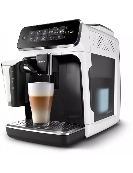 Philips Coffee maker Series 3200 EP3243/50 Pump pressure 15 bar Built-in milk frother Fully automatic 1500 W Black/White
