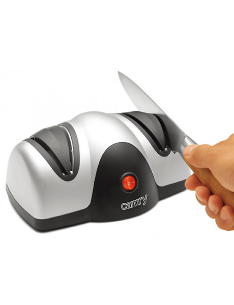 Camry Knife sharpener CR 4469 Electric, Black/Silver, 60 W, 2